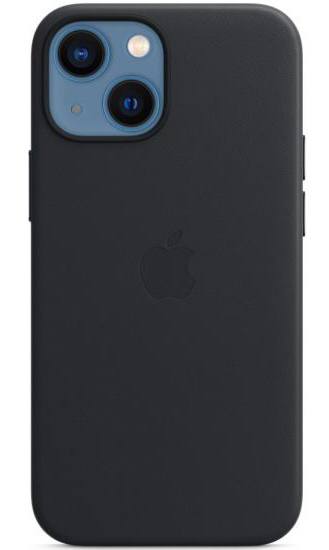 Чехол Leather Case magsafe для iPhone 13 Mini черный
